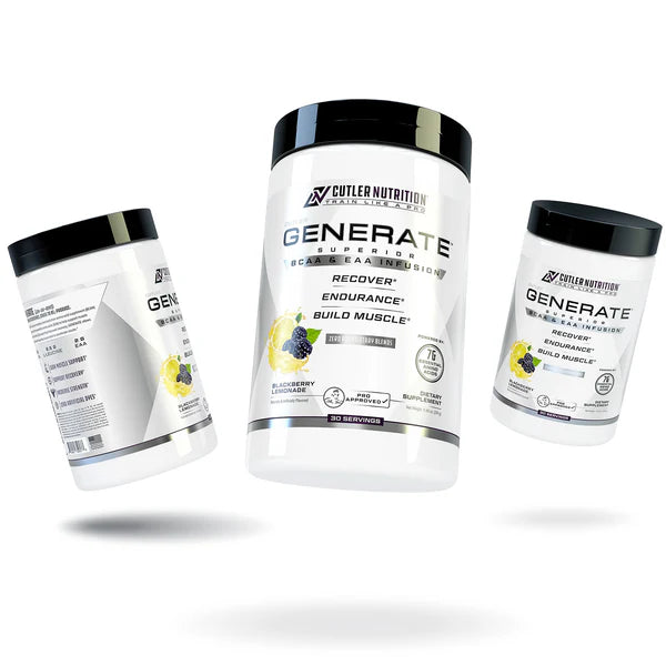 JAY CUTLER GENERATE AMINO MATRIX 321 GR. (11.3 OZ) 30 SERV. / BLACKBERRY LEMONADE