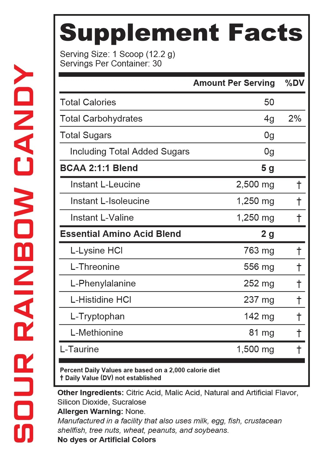 JAY CUTLER GENERATE AMINO MATRIX 321 GR. (11.3 OZ) 30 SERV. / SOUR RAINBOW CANDY