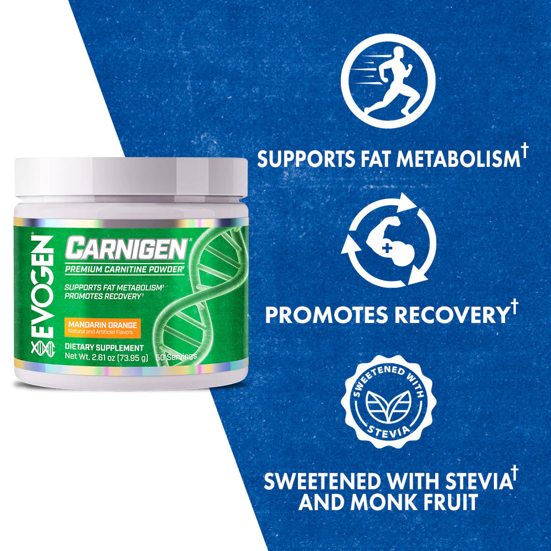 EVOGEN CARNIGEN 50 SERV. / NATURAL MANDARIN ORANGE