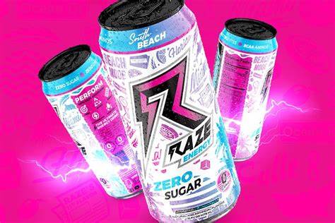 RAZE ENERGY DRINK / SOUTH BEACH