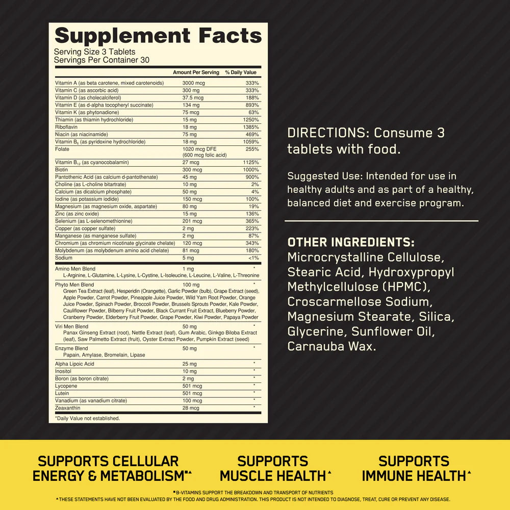 ON Opti-men Multivitamínico