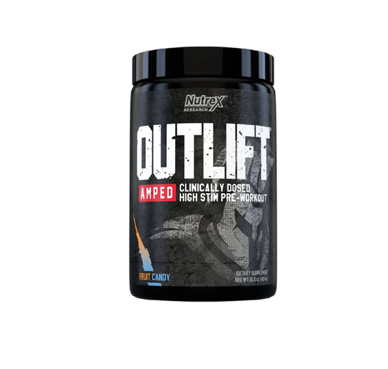 NUTREX OUTLIFT AMPED 438 GR. 20 SERV. / FRUIT CANDY