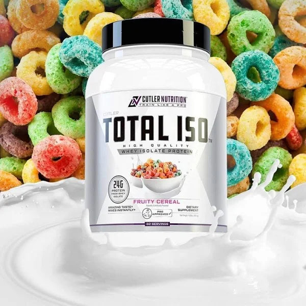 JAY CUTLER TOTAL ISO PROTEIN POWDER 5 LB. / FRUIT CEREAL