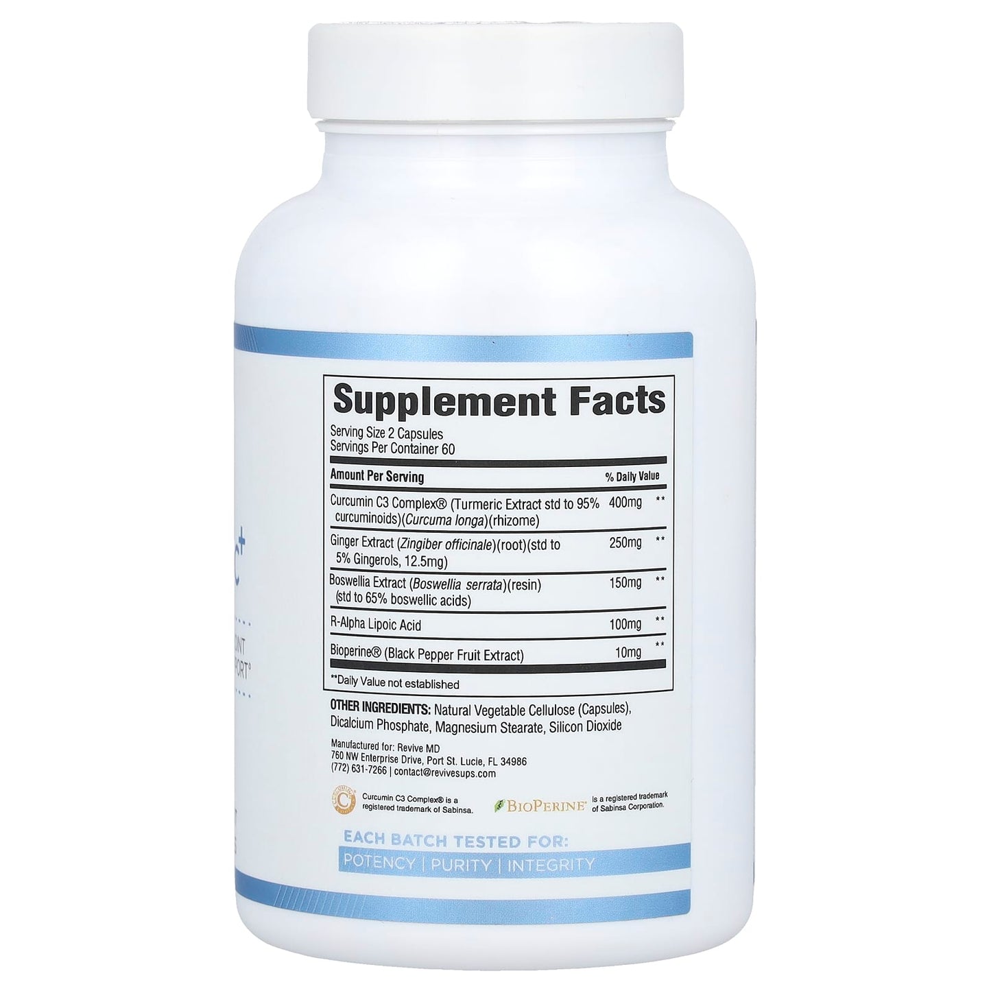 REVIVE TURMERIC+ 300 GR. 120 SERV.