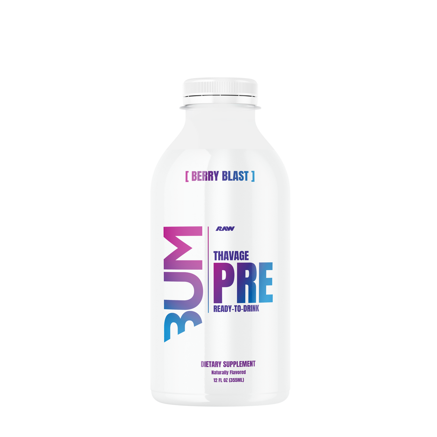 RAW THAVAGE RTD 355ML. 12 PACK / BERRY BLAST