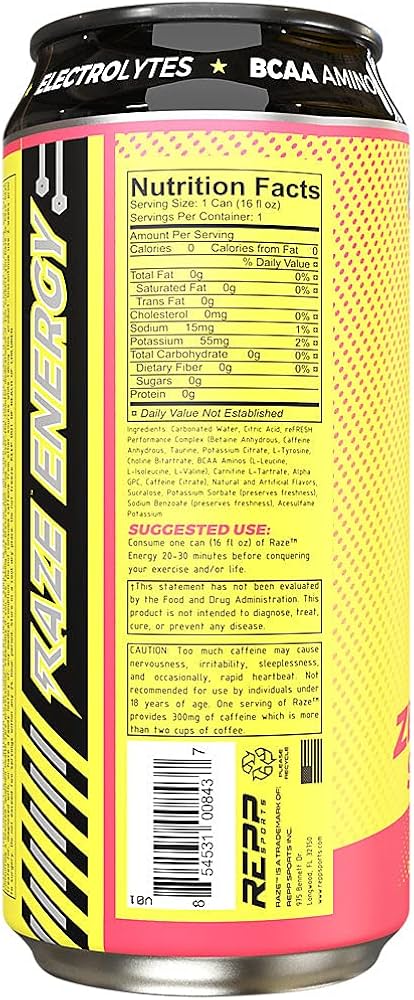 RAZE ENERGY DRINK  / GALAXY BURST