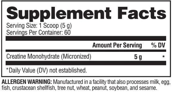 EVOGEN CREATINA 300 GR. 60 SERV. / UNFLAVORED