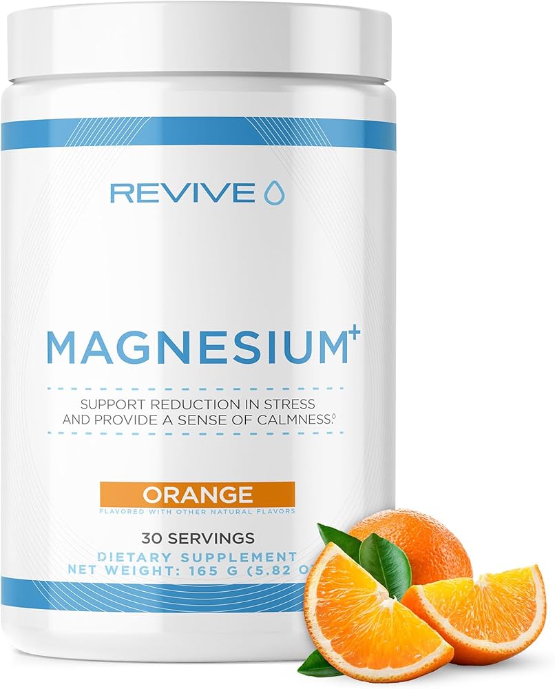 REVIVE MAGNESIUM POWDER 475 GR. 30 SERV. / ORANGE