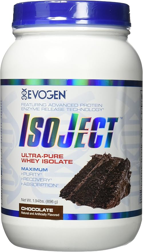 EVOGEN ISOJECT 2 LB. 806 GR. 26 SERV. / CHOCOLATE