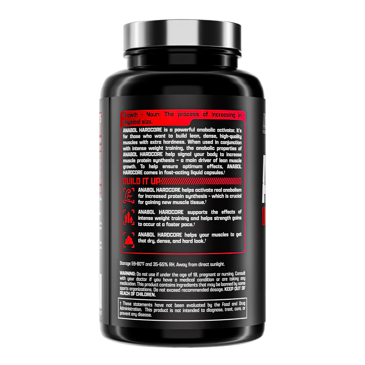 NUTREX ANABOL HARDCORE 150.2 GR. 60 SERV. UNFLAVORED