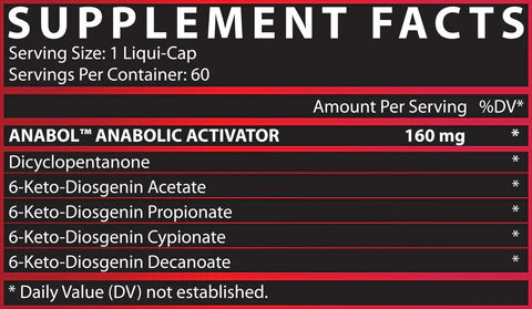 NUTREX ANABOL HARDCORE 150.2 GR. 60 SERV. UNFLAVORED