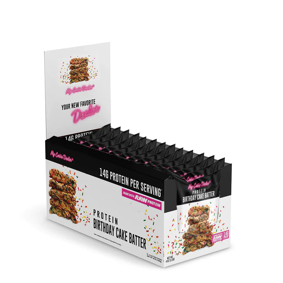 RAW MY COOKIE DEALER 12 PACK / BIRTHDAY CAKE BATTER