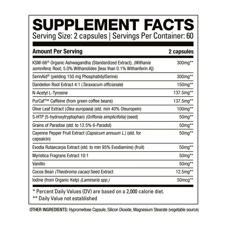 HD MUSCLE BURNHD 120 CAPS 60 SERV.