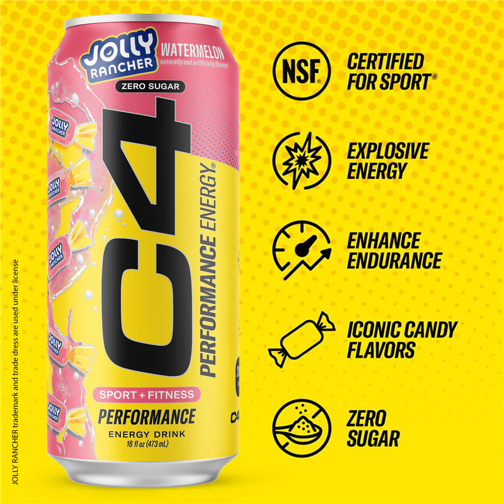 C4 Performance Energy® x JOLLY RANCHER Watermelon 473 ml
