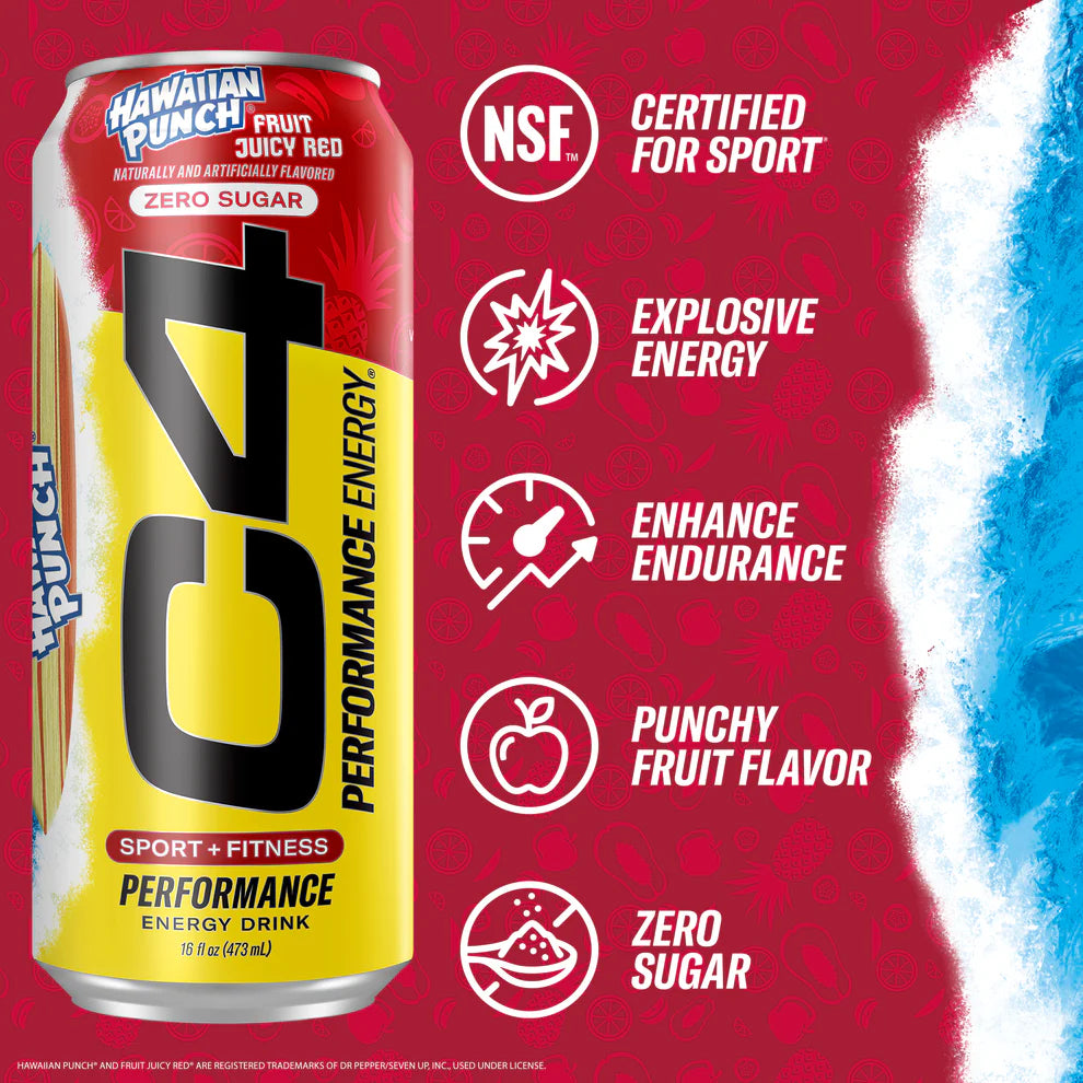 C4 Performance Energy® x Hawaiian Punch 473 ml
