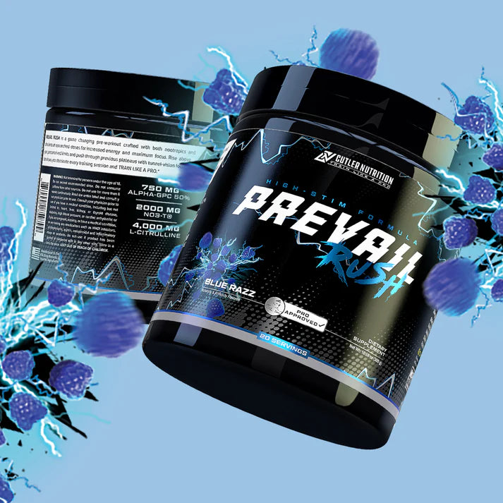 JAY CUTLER PREVAIL RUSH 20 SERV. / BLUE RAZZ 308 GR 20 SERV
