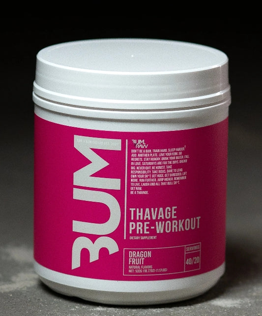 RAW CBUM THAVAGE PRE 40 SERV. / DRAGON FRUIT