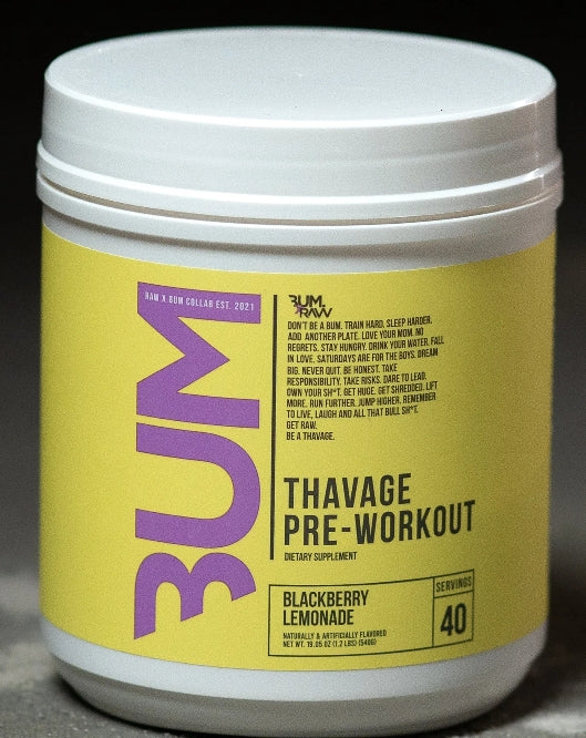 RAW CBUM THAVAGE PRE 40 SERV. / BLACKBERRY LEMONADE