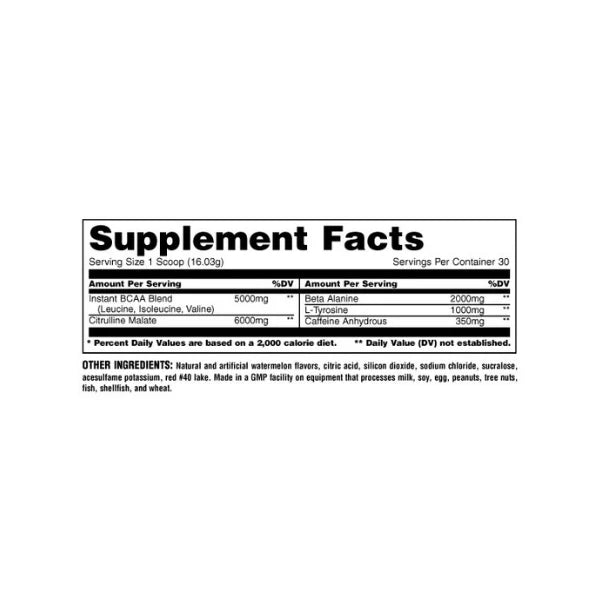 UNIVERSAL NUTRITION ANIMAL FURY 507 GR. 30 SERV. / WATERMELON