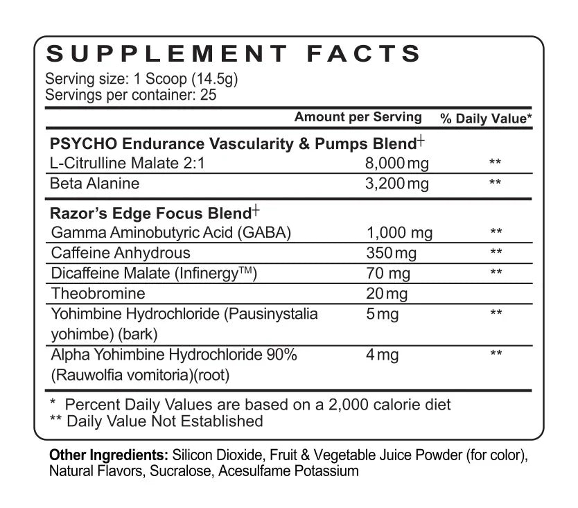 Edge Pre Workout Pink Dragon Fruite 25 Serv.