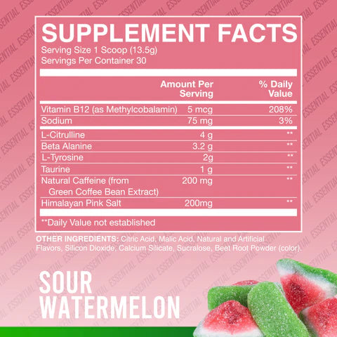 RAW CBUM ESSENTIAL 30 SERV. / WATERMELON