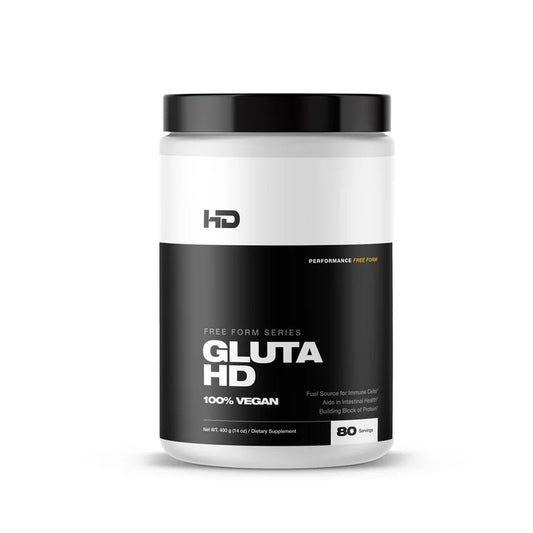 HD MUSCLE GLUTAHD FREE FORM 400 GR. (14OZ) 80 SERV.