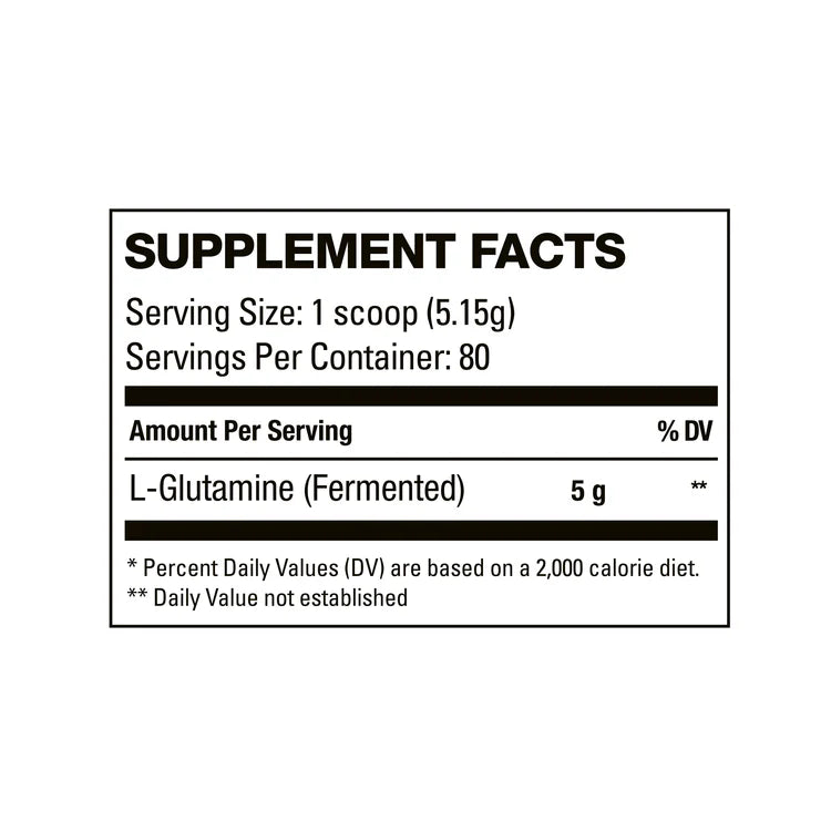 HD MUSCLE GLUTAHD FREE FORM 400 GR. (14OZ) 80 SERV.