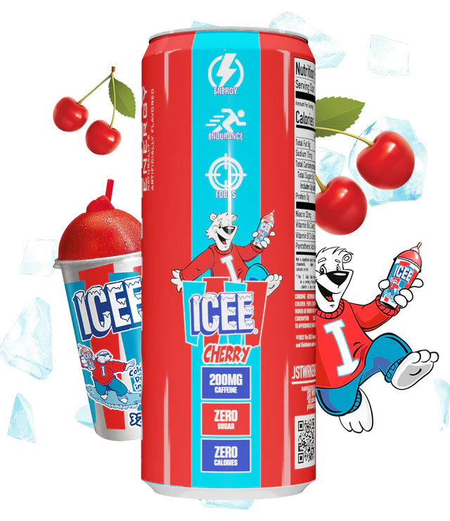 JST WRK ENERGY 12 PACK / ICEE® CHERRY