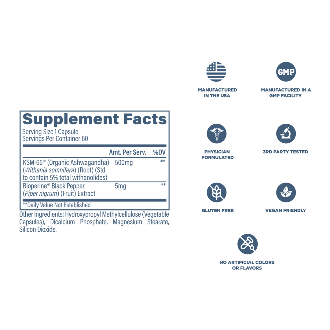 REVIVE ASHWAGANDHA 500 GR. 60 SERV.
