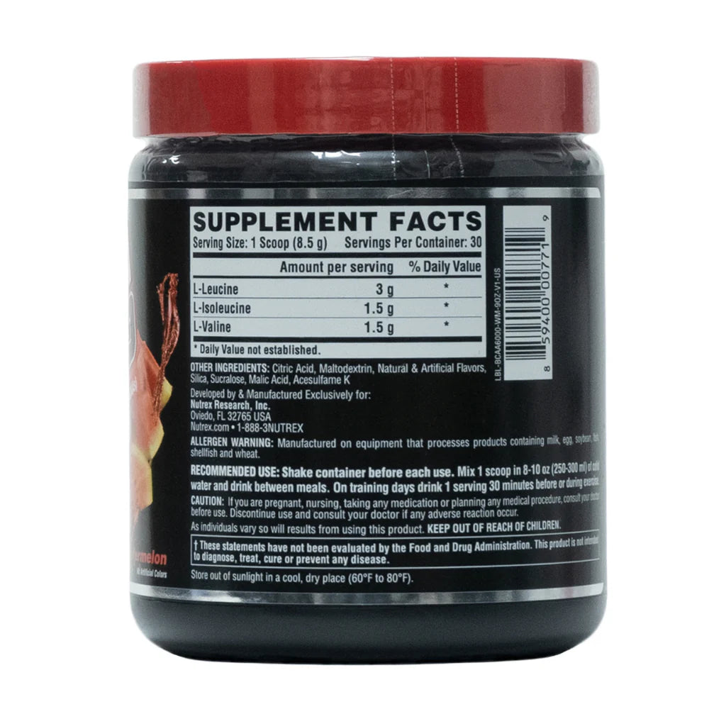 NUTREX BCAA 6000 30 SERV. / WATERMELON