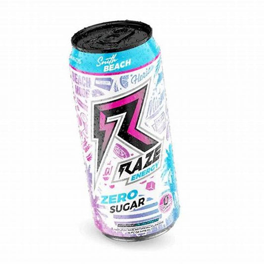 RAZE ENERGY DRINK  / SOUTH BEACH