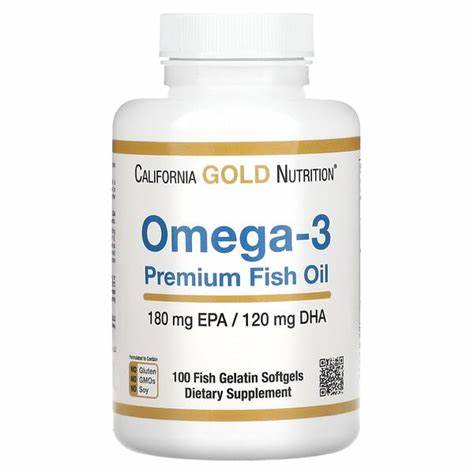 California Gold Nutrition, Omega-3 Premium Fish Oil