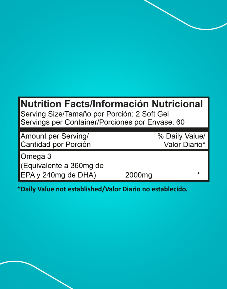 PROSCIENCE OMEGA 3 120 SOFT GEL