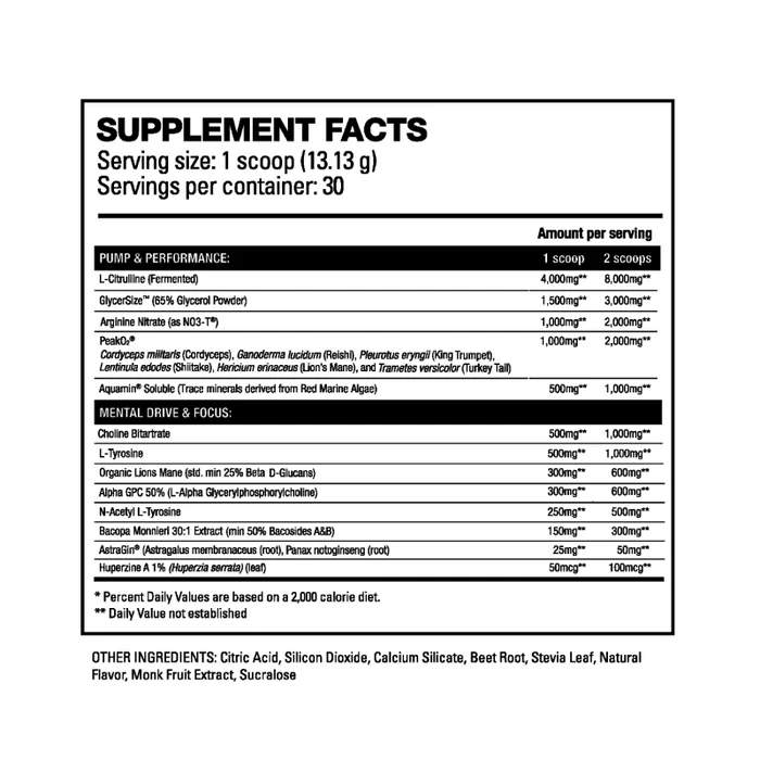 HD MUSCLE PREHD ULTRA 510 GR. (18OZ) 30/15 SERV. / SOUR GUMMIES