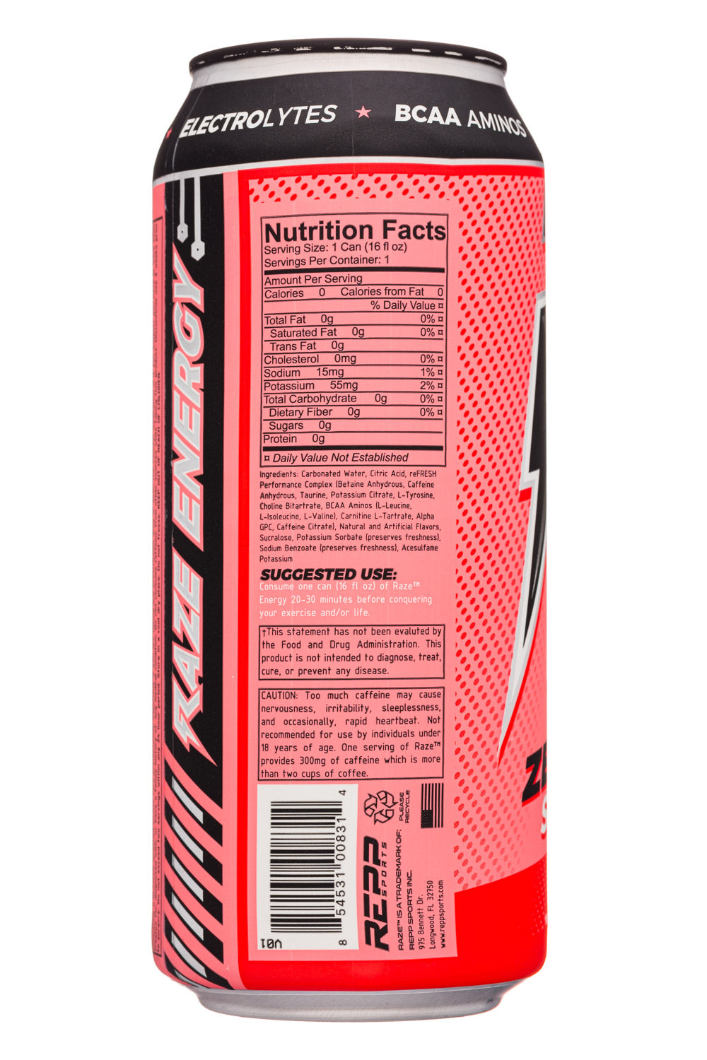 Raze Energy Strawberry Colada 473 ml