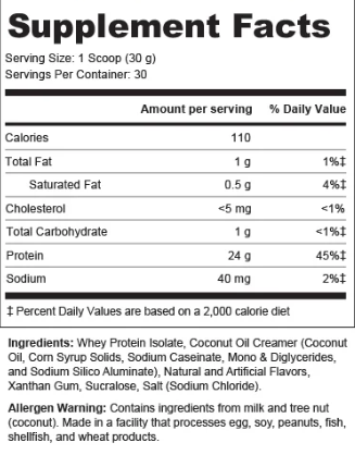 JAY CUTLER TOTAL ISO PROTEIN POWDER 5 LB. / FRUIT CEREAL