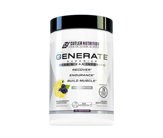 JAY CUTLER GENERATE AMINO MATRIX 321 GR. (11.3 OZ) 30 SERV. / BLACKBERRY LEMONADE