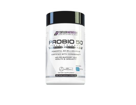 JAY CUTLER PROBIO-50 PROBIOTICS 90 CAPS 30 SERV.