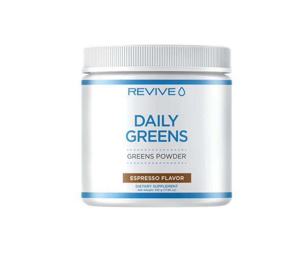 REVIVE DAILY GREENS POWDER 504 GR. 30 SERV. / ESPRESSO