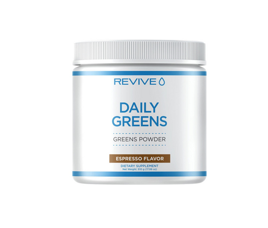 REVIVE DAILY GREENS POWDER 504 GR. 30 SERV. / ESPRESSO
