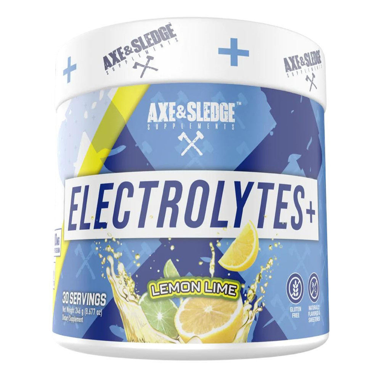 AXE AND SLEDGE ELECTROLYTES PLUS-LL ELECTROLYTES+ (8.67 OZ) 30 SERV. / LEMON LIME
