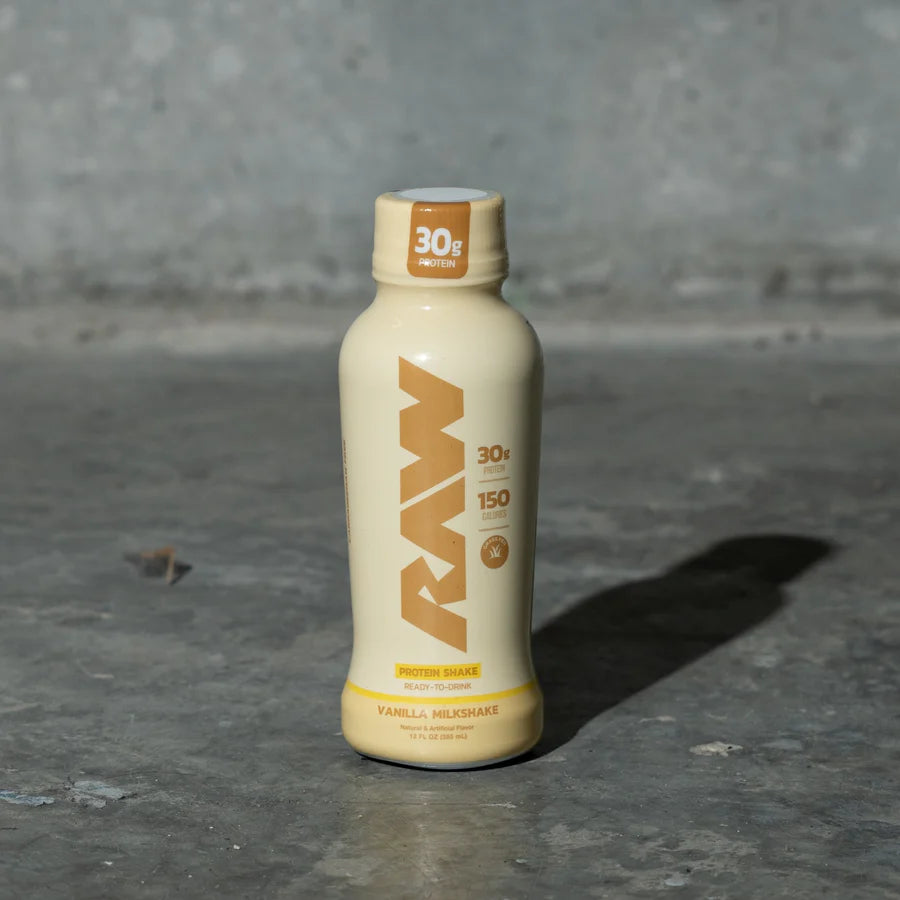 RAW PROTEIN SHAKES 12 OZ - VAINILLA