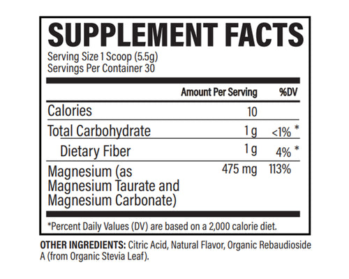 REVIVE MAGNESIUM POWDER 475 GR. 30 SERV. / ORANGE