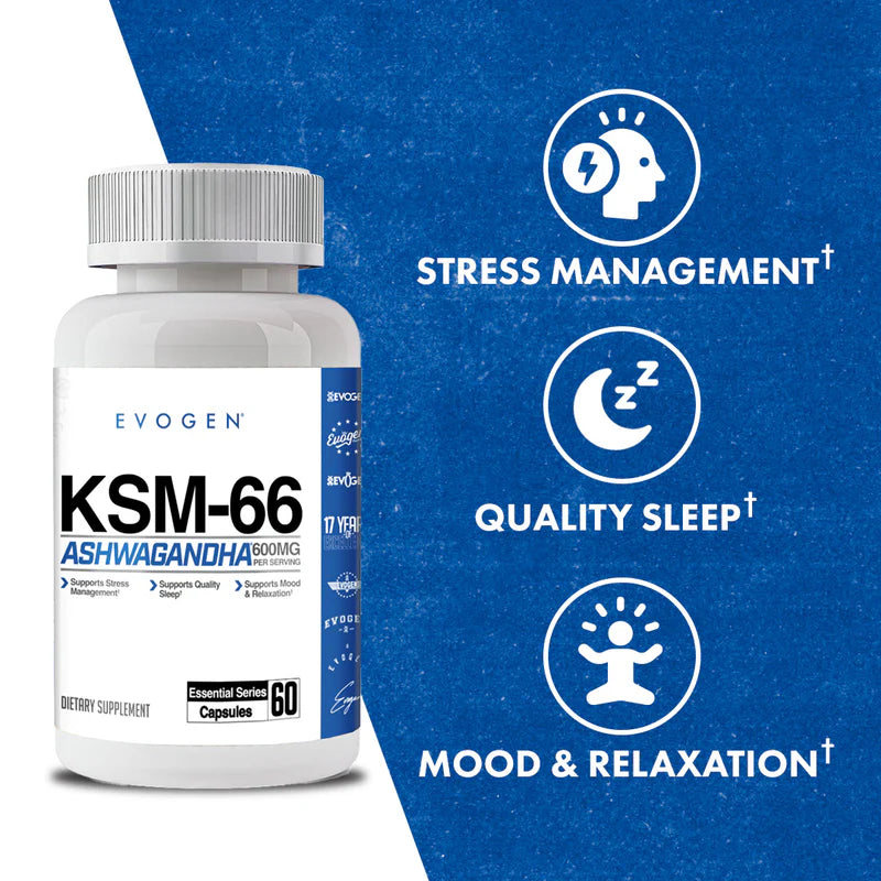 Evogen KSM-66 Ashwagandha.