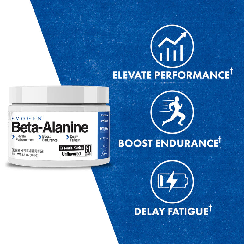 EVOGEN BETA-ALANINE POWDER 192 GR. 60 SERV. UNFLAVORED