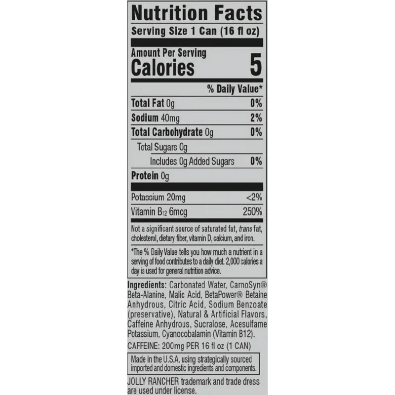 C4 Performance Energy® x JOLLY RANCHER Peach 473ml