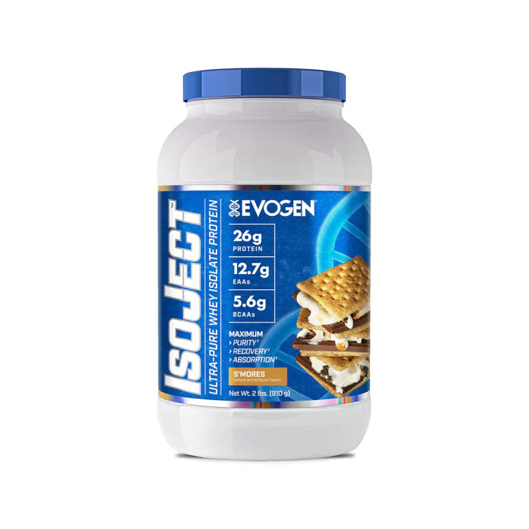 EVOGEN ISOJECT 2 LB. 806 GR. 26 SERV. / SMORES