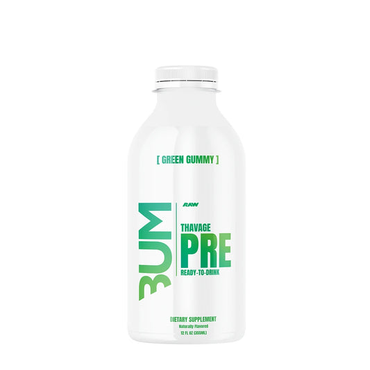 RAW THAVAGE RTD 355ML. 12 PACK / GREEN GUMMY