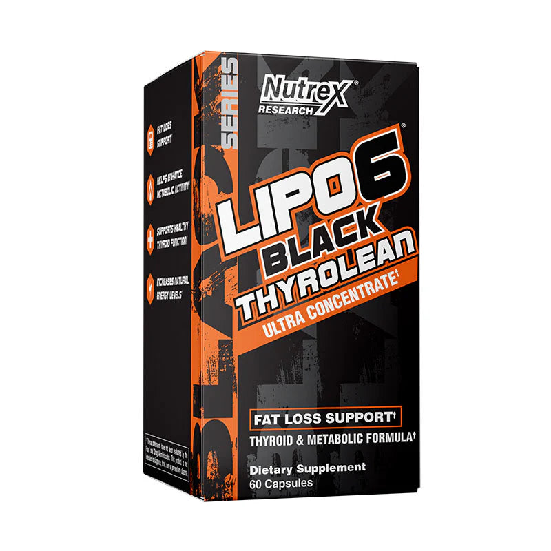 NUTREX LIPO6 BLACK THYROLEAN 100 GR. 60 SERV. / UNFLAVORED