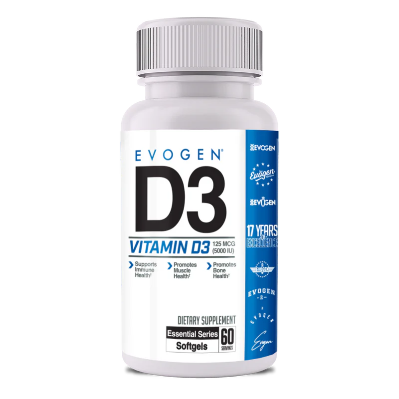 Evogen Vitamin D3 60 Serv.